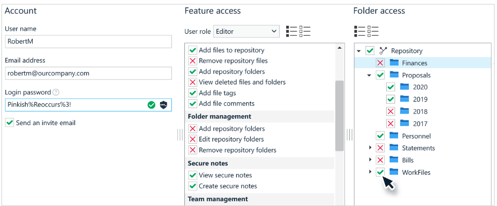 Control access to all your data