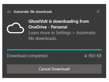 Download offline files